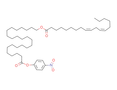 Tetracosanoic acid, 24-[(1-oxo-9,12-octadecadienyl)oxy]-,
4-nitrophenyl ester, (Z,Z)-