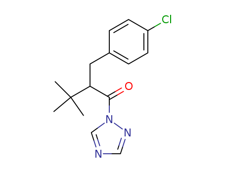 1-Butanone,2-[(4-chlorophenyl)methyl]-3,3-dimethyl-1-(1H-1,2,4-triazol-1-yl)-