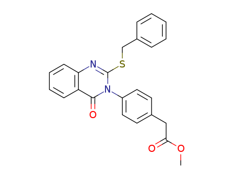 102038-01-7,methyl {4-[2-(benzylsulfanyl)-4-oxoquinazolin-3(4H)-yl]phenyl}acetate,