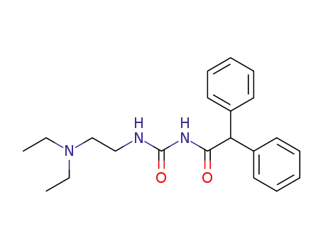 N-(β-Diethylaminoethyl)-N'-(diphenylacetyl)-harnstoff