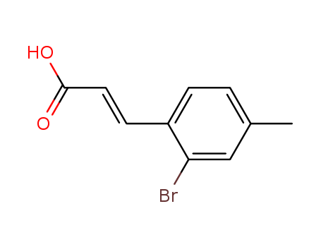 (2E)-3-(2-BROMO-4-METHYLPHENYL)ACRYLIC ACID