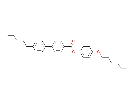4-(Hexyloxy)phenyl 4'-pentyl[1,1'-biphenyl]-4-carboxylate