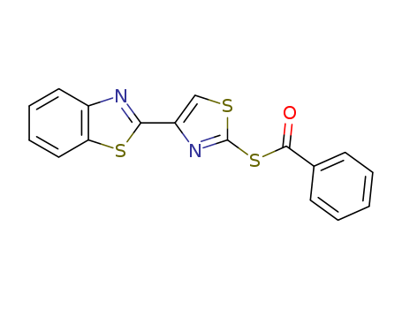 67723-98-2,O-[4-(1,3-benzothiazol-2-yl)-1,3-thiazol-2-yl] benzenecarbothioate,