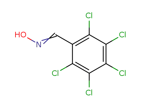 Molecular Structure of 29450-63-3 (Pentachlorobenzaldehyde oxime)