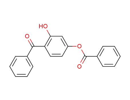 Molecular Structure of 18803-25-3 (4-benzoyl-3-hydroxyphenyl benzoate)