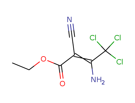 (E)-ethyl 3-aMino-4,4,4-trichloro-2-isocyanobut-2-enoat