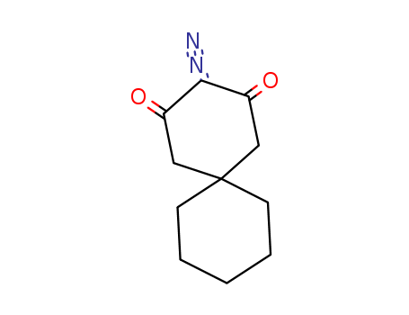 Spiro[5.5]undecane-2,4-dione,3-diazo-