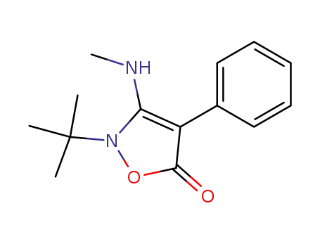 2-<i>tert</i>-butyl-3-methylamino-4-phenyl-2<i>H</i>-isoxazol-5-one