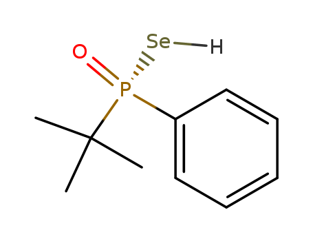 Phosphinoselenoicacid, (1,1-dimethylethyl)phenyl-, [P(S)]- (9CI)