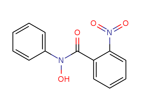 Molecular Structure of 19958-62-4 (Benzamide, N-hydroxy-2-nitro-N-phenyl-)