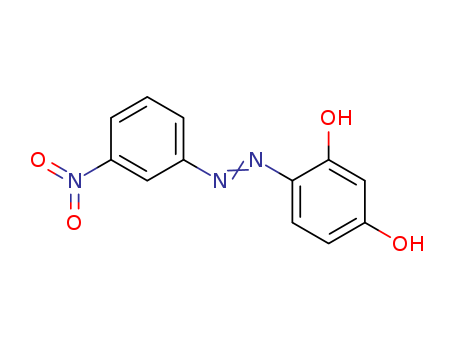 1,3-Benzenediol,4-[2-(3-nitrophenyl)diazenyl]- cas  2243-74-5