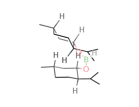 Molecular Structure of 141334-24-9 (Boronic acid, bis[5-methyl-2-(1-methylethyl)cyclohexyl] ester)