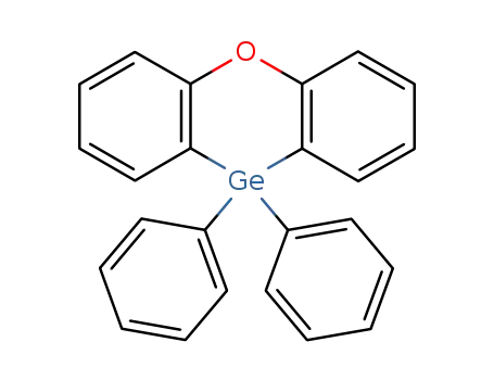 Molecular Structure of 70787-25-6 (10H-Phenoxagermin, 10,10-diphenyl-)
