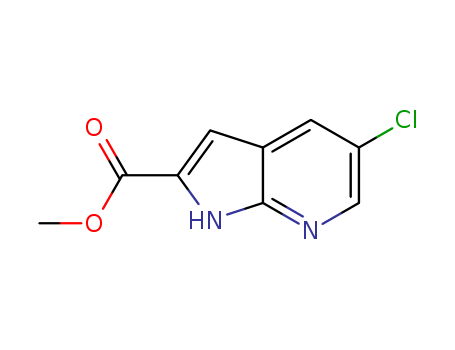 Methyl 5-chloro-1H-pyrrolo[2,3-b]pyridine-2-carboxylate cas  952182-19-3