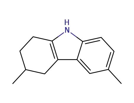 Molecular Structure of 70473-88-0 (3,6-dimethyl-2,3,4,9-tetrahydro-1H-carbazole)