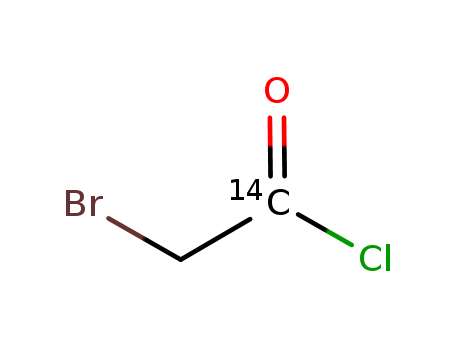 Acetyl-1-14C chloride, 2-bromo-