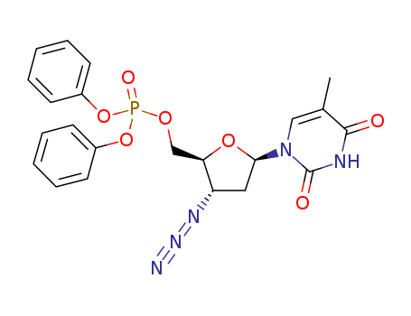 142629-85-4,5'-Thymidylic acid,3'-azido-3'-deoxy-, diphenyl ester (9CI),
