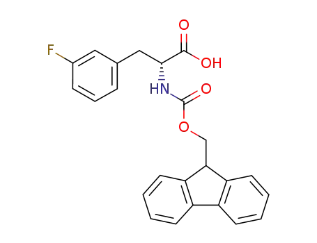 Molecular Structure of 198545-72-1 (FMOC-D-3-Fluorophe)