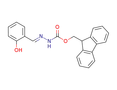 Molecular Structure of 1338091-82-9 ((E)-(9H-fluoren-9-yl)methyl 2-(2-hydroxybenzylidene)hydrazinecarboxylate)