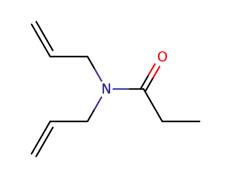 Molecular Structure of 25243-23-6 (N,N-di(prop-2-en-1-yl)propanamide)