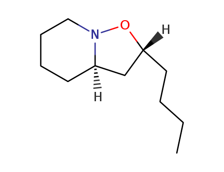 Molecular Structure of 103763-31-1 (2H-Isoxazolo[2,3-a]pyridine, 2-butylhexahydro-)