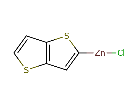 Molecular Structure of 130689-51-9 (Zinc, chlorothieno[3,2-b]thien-2-yl-)