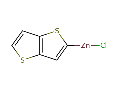 Molecular Structure of 130689-51-9 (Zinc, chlorothieno[3,2-b]thien-2-yl-)