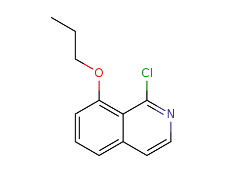 Molecular Structure of 1231948-58-5 (1-chloro-8-propoxy-isoquinoline)
