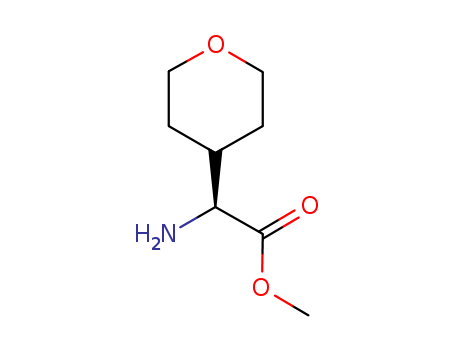 2H-Pyran-4-acetic acid,a-aminotetrahydro-, methyl ester,(aS)-
