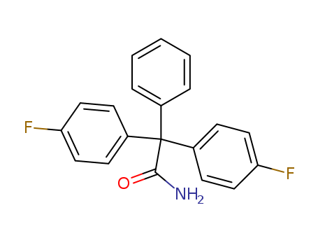 2,2-Bis(4-fluorophenyl)-2-phenyl-acetamide