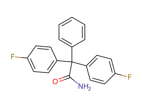 Molecular Structure of 289656-45-7 (2,2-bis(4-fluorophenyl)-2-phenyl-acetamide)