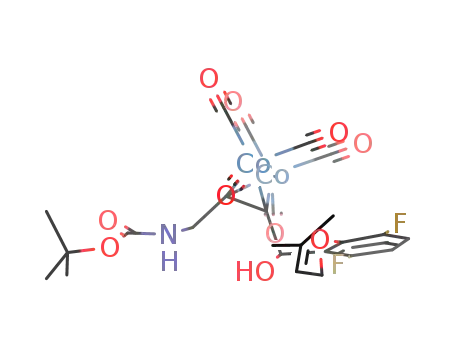 hexacarbonyl[1-{3,6-difluoro-2-[(3-methylbut-2-en-1-yl)oxy]phenyl}-3-N-Boc-methylaminoprop-2-yn-ol]dicobalt