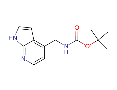 Carbamic acid,N-(1H-pyrrolo[2,3-b]pyridin-4-ylmethyl)-, 1,1-dimethylethyl ester