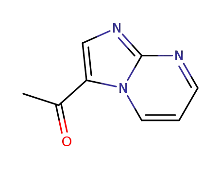 Molecular Structure of 453548-59-9 (Ethanone, 1-imidazo[1,2-a]pyrimidin-3-yl- (9CI))