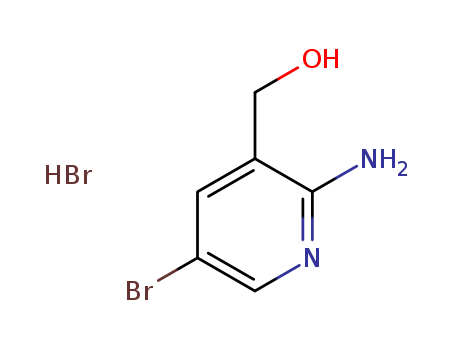 5-bromo-3-(hydroxymethyl)pyridin-2-aminium bromide