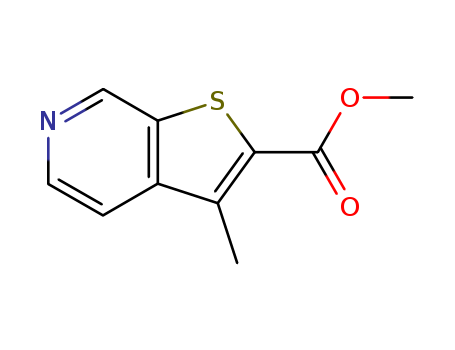 Thieno[2,3-c]pyridine-2-carboxylic acid, 3-methyl-, methyl ester (9CI)