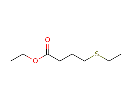 Molecular Structure of 208593-59-3 (4-ethylthiobutyric acid ethyl ester)