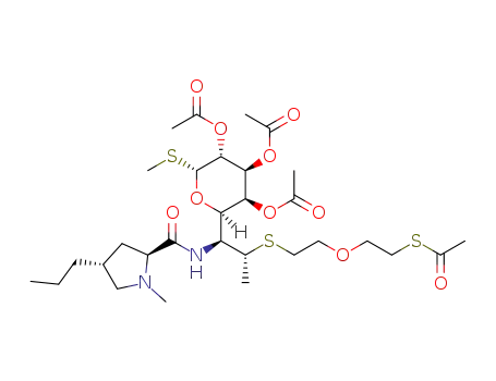 Molecular Structure of 1446499-11-1 (C<sub>30</sub>H<sub>50</sub>N<sub>2</sub>O<sub>10</sub>S<sub>3</sub>)