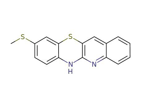 Molecular Structure of 1192303-47-1 (9-methylthio-6H-quinobenzothiazine)