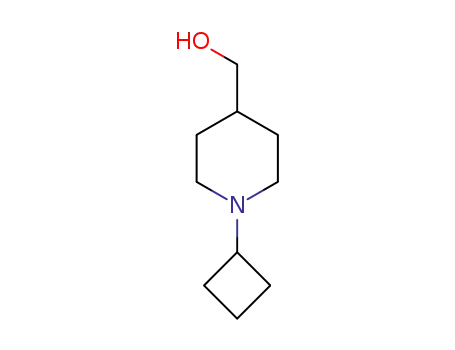 Molecular Structure of 1425972-60-6 ((1-cyclobutylpiperidin-4-yl)methanol)