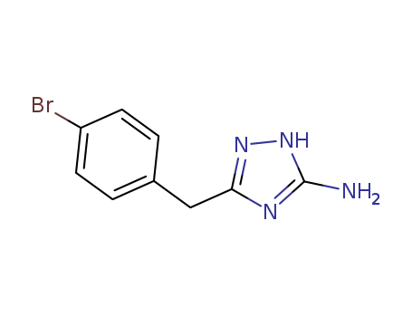 1H-1,2,4-Triazol-5-amine,3-[(4-bromophenyl)methyl]-
