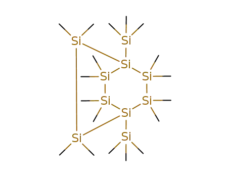 Molecular Structure of 79769-61-2 (1,4-bis(trimethylsilyl)dodecamethylbicyclo[2.2.2]octasilane)