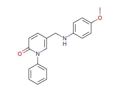 5-((4-methoxyphenylamino)methyl)-1-phenylpyridin-2(1H)-one