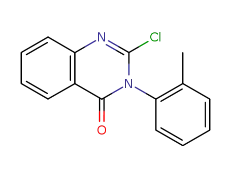 Molecular Structure of 892-15-9 (2-CHLORO-3-(2-METHYLPHENYL)QUINAZOLIN-4(3H)-ONE)