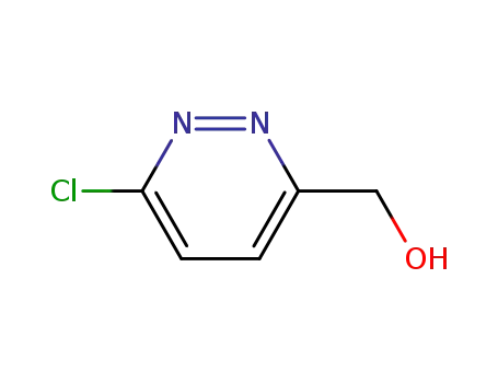 Molecular Structure of 1011487-94-7 (3-PYRIDAZINEMETHANOL, 6-CHLORO-)