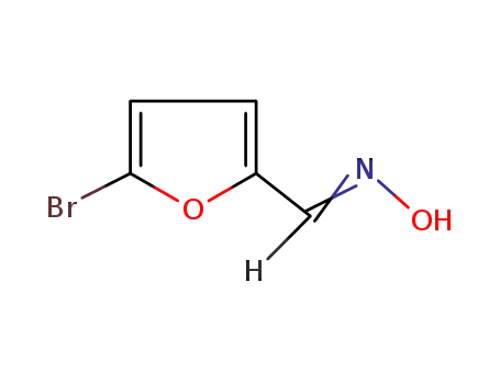 Molecular Structure of 4465-70-7 (2-Furancarboxaldehyde, 5-bromo-, oxime)
