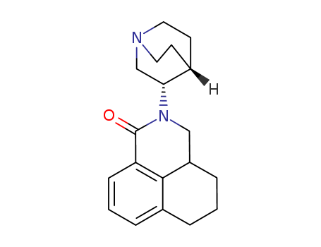1H-Benz[de]isoquinolin-1-one,2-(3S)-1-azabicyclo[2.2.2]oct-3-yl-2,3,3a,4,5,6-hexahydro-, (3aS)-