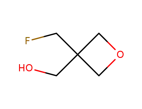 Molecular Structure of 61729-10-0 (3-Oxetanemethanol, 3-(fluoromethyl)-)