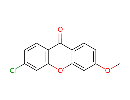 9H-Xanthen-9-one, 3-chloro-6-methoxy-