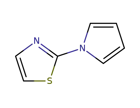 Molecular Structure of 50966-77-3 (2-(1H-pyrrol-1-yl)-1,3-thiazole)